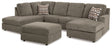 Furniture City Houma - Ashley Furniture - O'Phannon 2-Piece Sectional and Ottoman - 2-Piece Sectional and Ottoman - 29402U1