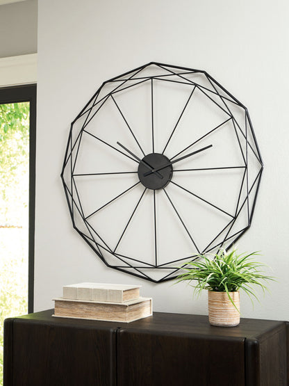 Arkthorne - Wall Clock - Black