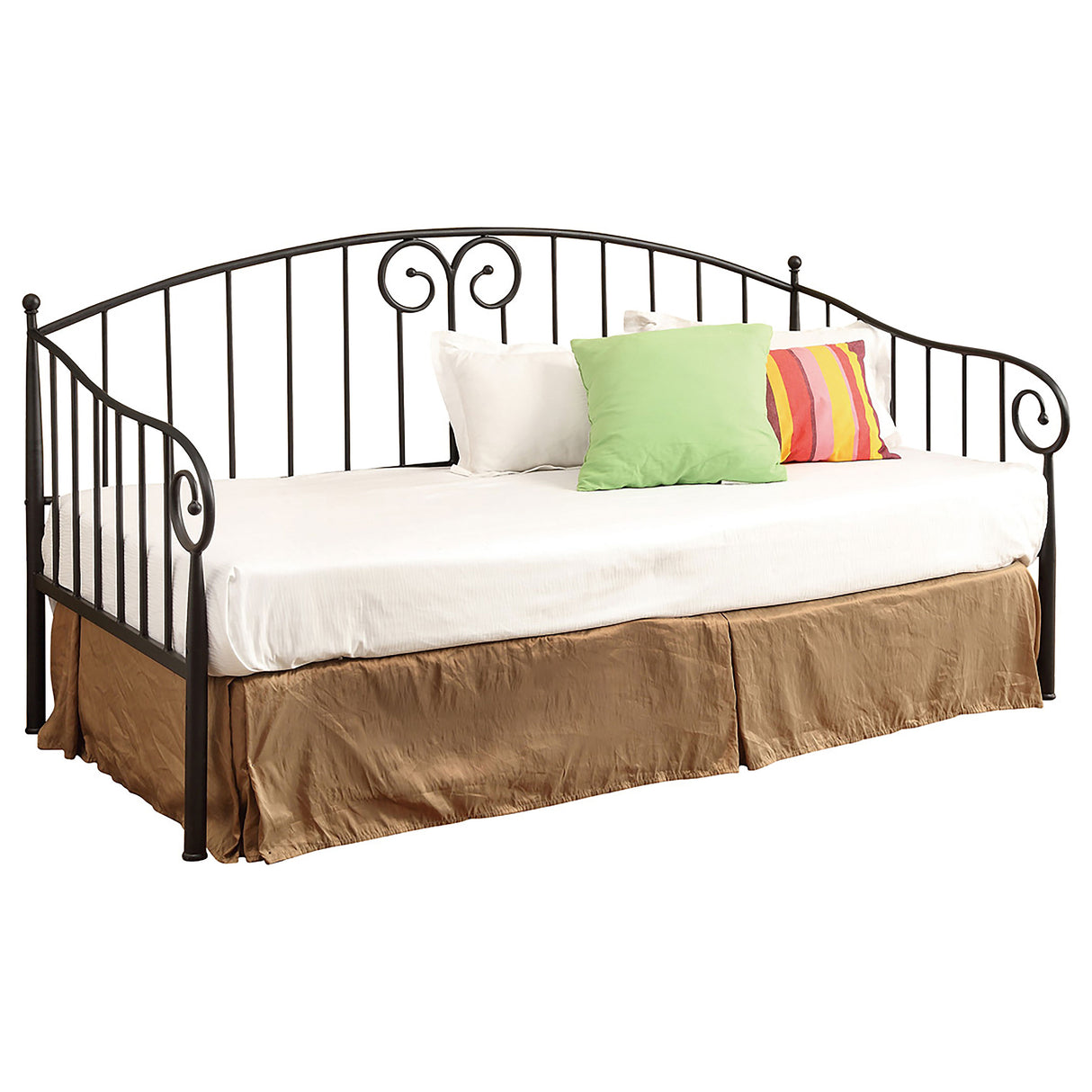 Furniture City Houma - Coaster - Grover Metal Twin Daybed Black - 300099