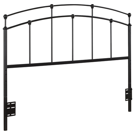 Furniture City Houma - Coaster - Bryant Metal Queen or Full Open Frame Headboard Black - 300190QF