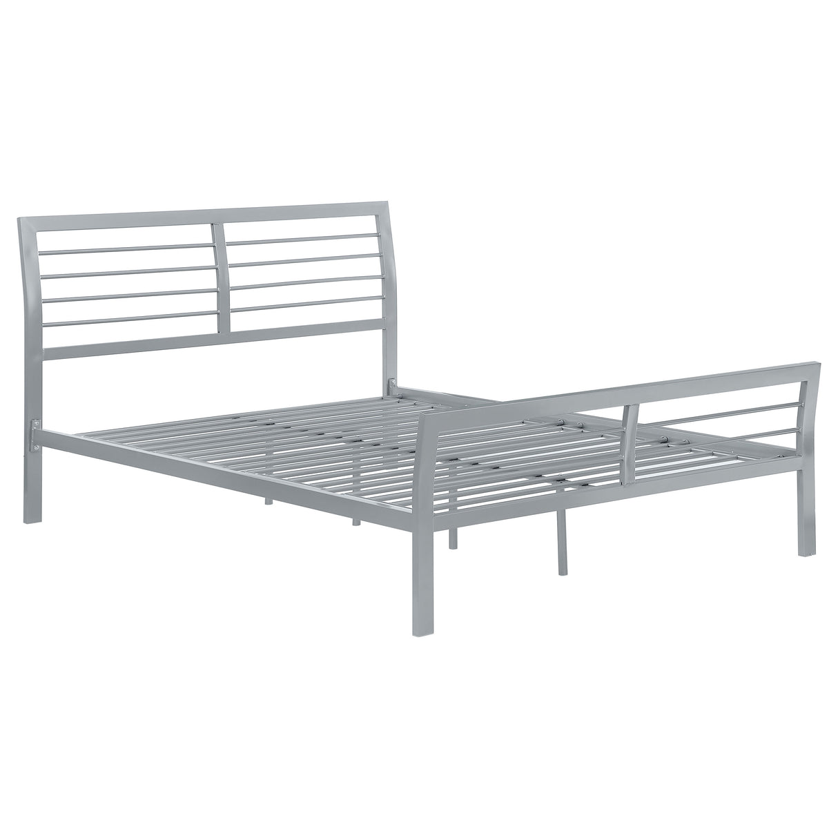 Furniture City Houma - Coaster - Cooper Metal Full Open Frame Bed Silver - 300201F