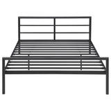 Fisher Metal Full Open Frame Bed Gunmetal