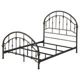 Rowan Metal Full Open Frame Bed Dark Bronze