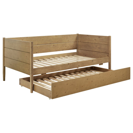 Furniture City Houma - Coaster - Calinda Wood Twin Daybed With Trundle Natural - 300685