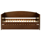 Bozeman Wood Twin Daybed With Trundle Medium Walnut
