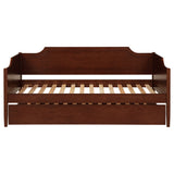 Redding Wood Twin Daybed With Trundle Cherry