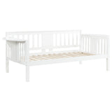 Furniture City Houma - Coaster - Bethany Wood Twin Daybed with Drop-down Tables White - 300837