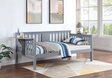 Furniture City Houma - Coaster - Bethany Wood Twin Daybed with Drop-down Tables Grey - 300838