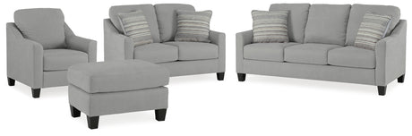Furniture City Houma - Ashley Furniture - Adlai Sofa, Loveseat, Chair and Ottoman - Sofa, Loveseat, Chair and Ottoman - 30103U3