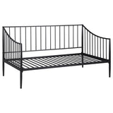 Furniture City Houma - Coaster - Newbury Metal Twin Daybed Bed Frame Matte Black - 301056