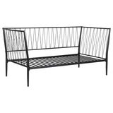 Furniture City Houma - Coaster - Richland Metal Twin Daybed Bed Frame Matte Black - 301057