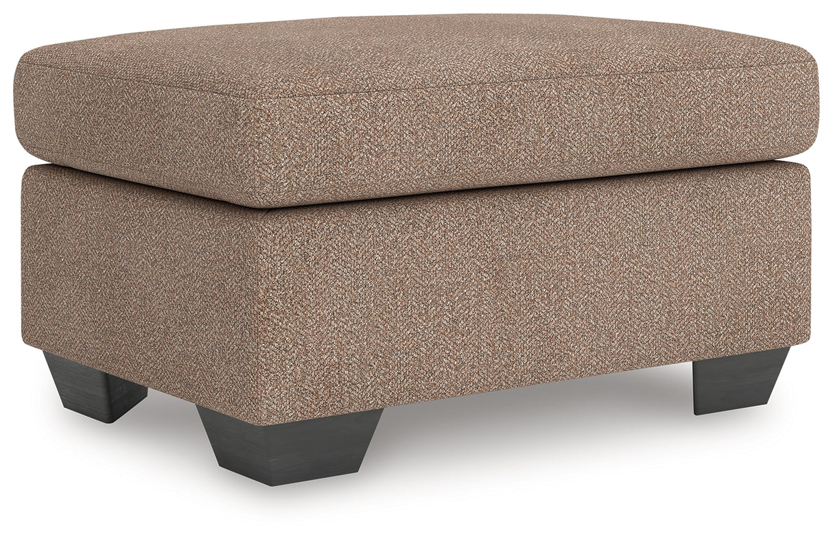 Furniture City Houma - Ashley Furniture - Triston-Peaks Living Room - Ottoman / Suede - 3020414