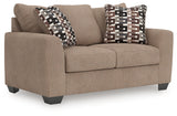 Furniture City Houma - Ashley Furniture - Triston-Peaks Living Room - Loveseat / Suede - 3020435