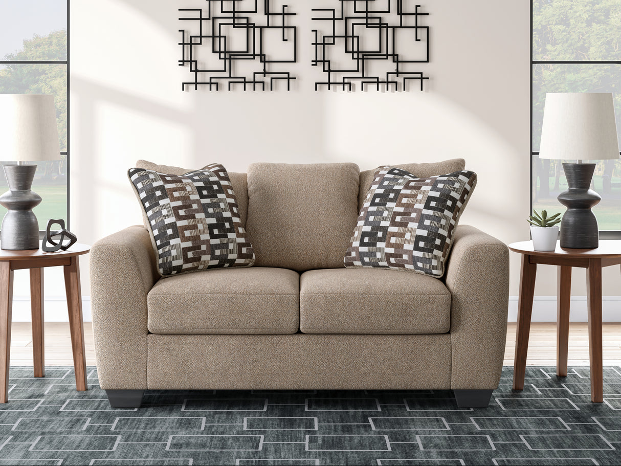 Furniture City Houma - Ashley Furniture - Triston-Peaks Loveseat - Loveseat - 3020435