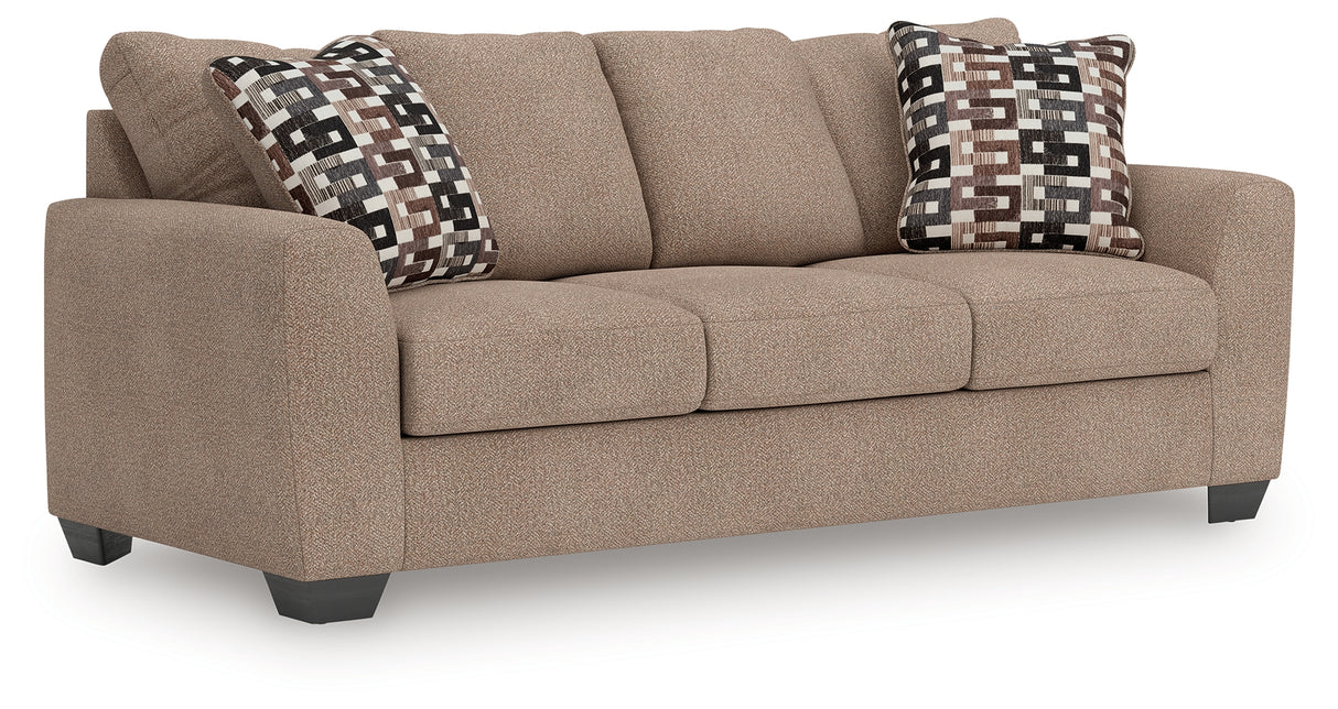 Furniture City Houma - Ashley Furniture - Triston-Peaks Living Room - Queen Sofa Sleeper / Suede - 3020439