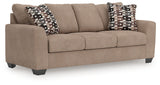 Furniture City Houma - Ashley Furniture - Triston-Peaks Living Room - Queen Sofa Sleeper / Suede - 3020439
