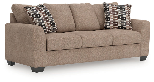 Furniture City Houma - Ashley Furniture - Triston-Peaks Queen Sofa Sleeper - Queen Sofa Sleeper / Suede - 3020439