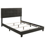 Furniture City Houma - Coaster - Mapes Upholstered Full Panel Bed Charcoal - 305746F