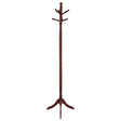 Furniture City Houma - Coaster - Riona 6 Hook Freestanding Wood Coat Rack Hat Hanger Merlot - 3058