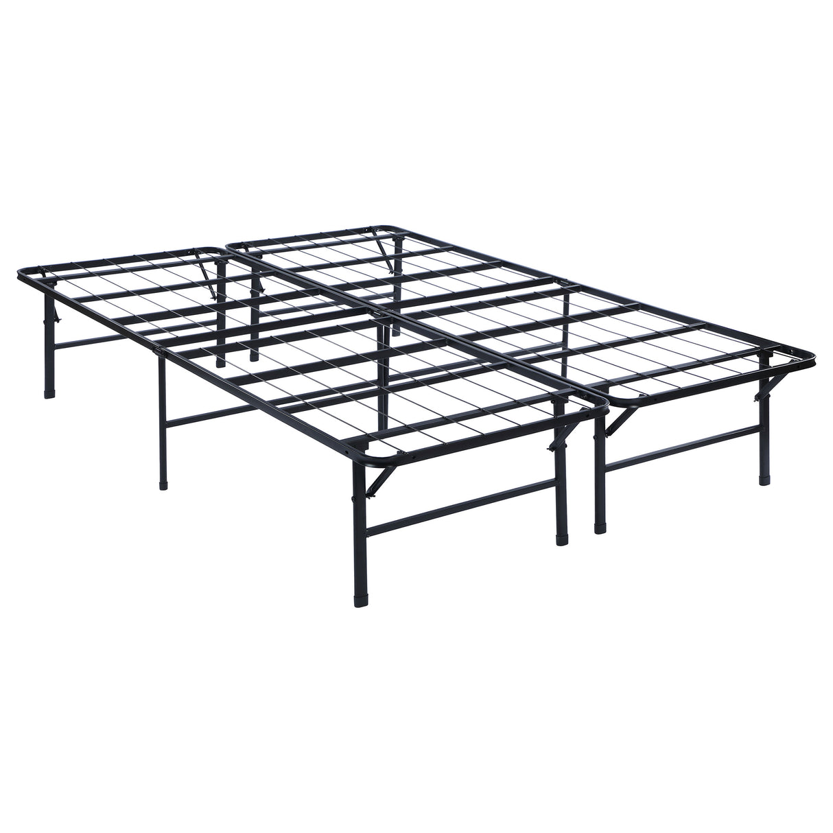 Furniture City Houma - Coaster - Mabel Metal Full Mattress Support Platform Bed Black - 305957F