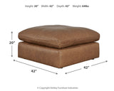 Emilia Oversized Accent Ottoman
