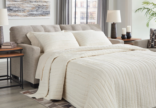 Furniture City Houma - Ashley Furniture - Mahoney Full Sofa Sleeper - Full Sofa Sleeper / Pebble - 3100436