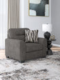 Furniture City Houma - Ashley Furniture - Olten Oversized Chair - Chair and a Half / Mocha - 3130423