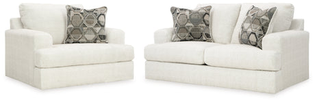 Furniture City Houma - Ashley Furniture - Karinne Loveseat and Chair - Loveseat and Chair - 31403U2