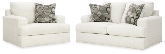 Furniture City Houma - Ashley Furniture - Karinne Loveseat and Chair - Loveseat and Chair - 31403U2