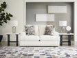 Furniture City Houma - Ashley Furniture - Karinne Loveseat - Loveseat / Linen - 3140335