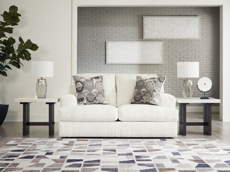 Furniture City Houma - Ashley Furniture - Karinne Loveseat - Loveseat / Linen - 3140335