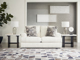 Karinne Loveseat, Oversized Chair and Accent Ottoman
