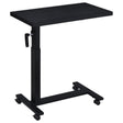 Furniture City Houma - Coaster - Westpark Height Adjustable Mobile Bedroom C-Table Black - 315856