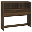 Furniture City Houma - Coaster - Westpark 49-inch Full Bookcase Headboard Dark Pine - 315881F
