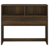 Westpark 49-inch Full Bookcase Headboard Dark Pine