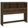 Furniture City Houma - Coaster - Westpark 49-inch Queen Bookcase Headboard Dark Pine - 315881Q