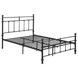 Furniture City Houma - Coaster - Novak 48-inch Metal Full Open Frame Bed Matte Black - 316001F