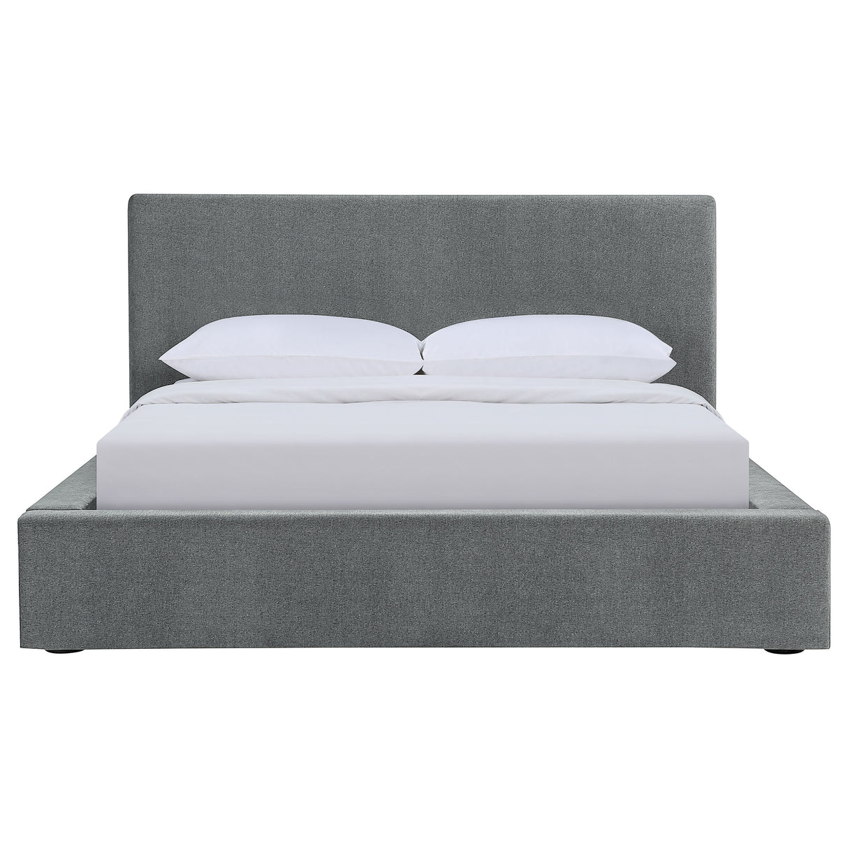 Gregory Upholstered Queen Panel Bed Graphite