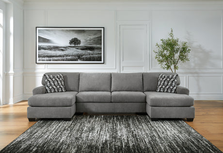 Furniture City Houma - Ashley Furniture - Birkdale Court 3-Piece Sectional - RAF 3-Piece Sectional / Gray - 32402S3