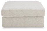 Kestrie - Oversized Accent Ottoman - Feathered