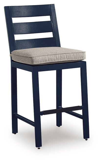 East Beach - Barstool (Set of 2) - Blue