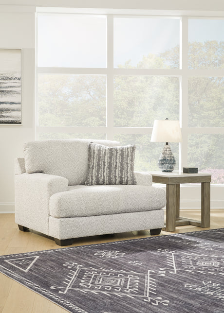Furniture City Houma - Ashley Furniture - Brebryan Oversized Chair - Chair and a Half / Flannel - 3440123