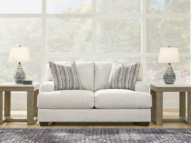 Furniture City Houma - Ashley Furniture - Brebryan Loveseat - Loveseat / Flannel - 3440135