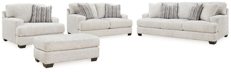 Furniture City Houma - Ashley Furniture - Brebryan Sofa, Loveseat, Oversized Chair and Ottoman - Sofa, Loveseat, Oversized Chair and Ottoman - 34401U4