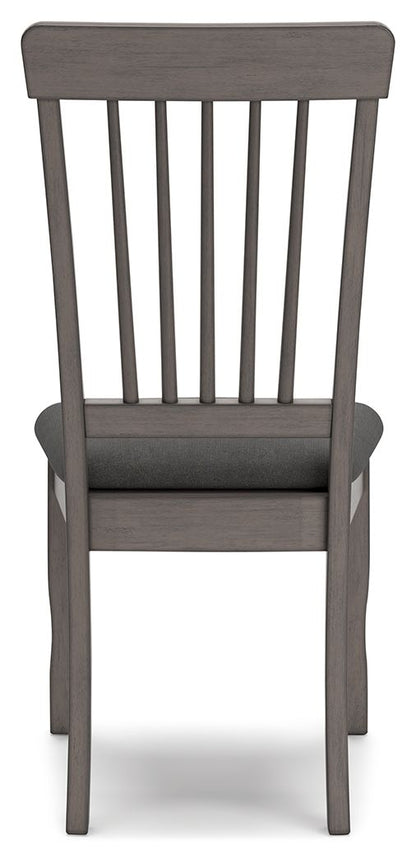 Shullden - Dining Room Side Chair (Set of 2) - Gray