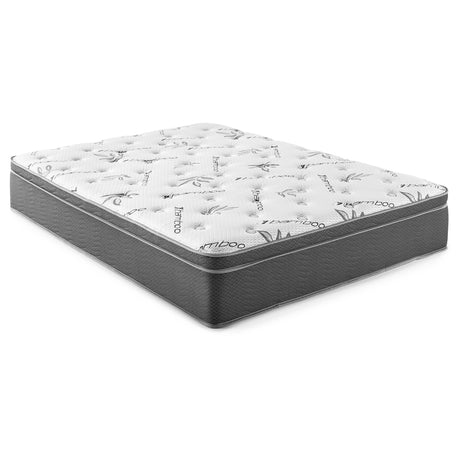 Furniture City Houma - Coaster - Sommet 13-inch Twin Bamboo Euro Top Memory Foam Hybrid Mattress - 350363T