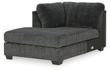 Biddeford 2-Piece Sectional and Oversized Swivel Accent Chair