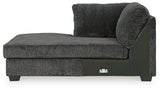 Biddeford 2-Piece Sectional and Oversized Swivel Accent Chair