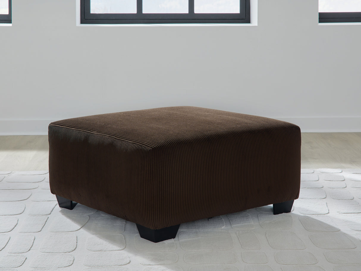 Furniture City Houma - Ashley Furniture - Kimlee Oversized Accent Ottoman - Oversized Accent Ottoman / Chocolate - PC3560308