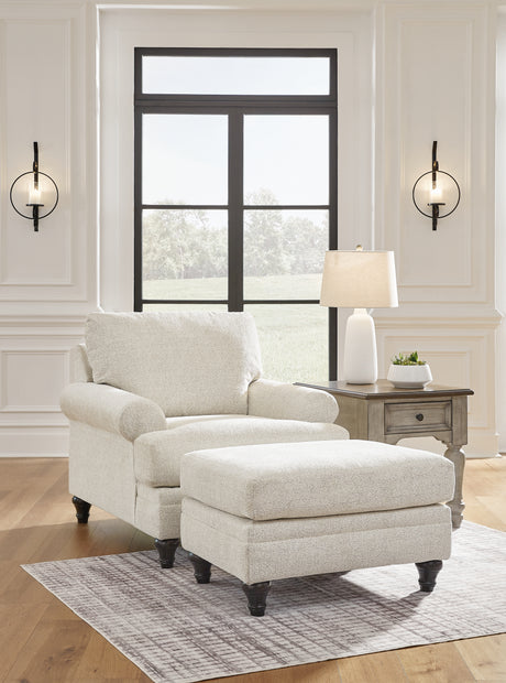 Furniture City Houma - Ashley Furniture - Valerani Chair and Ottoman - Chair and Ottoman - 35702U2